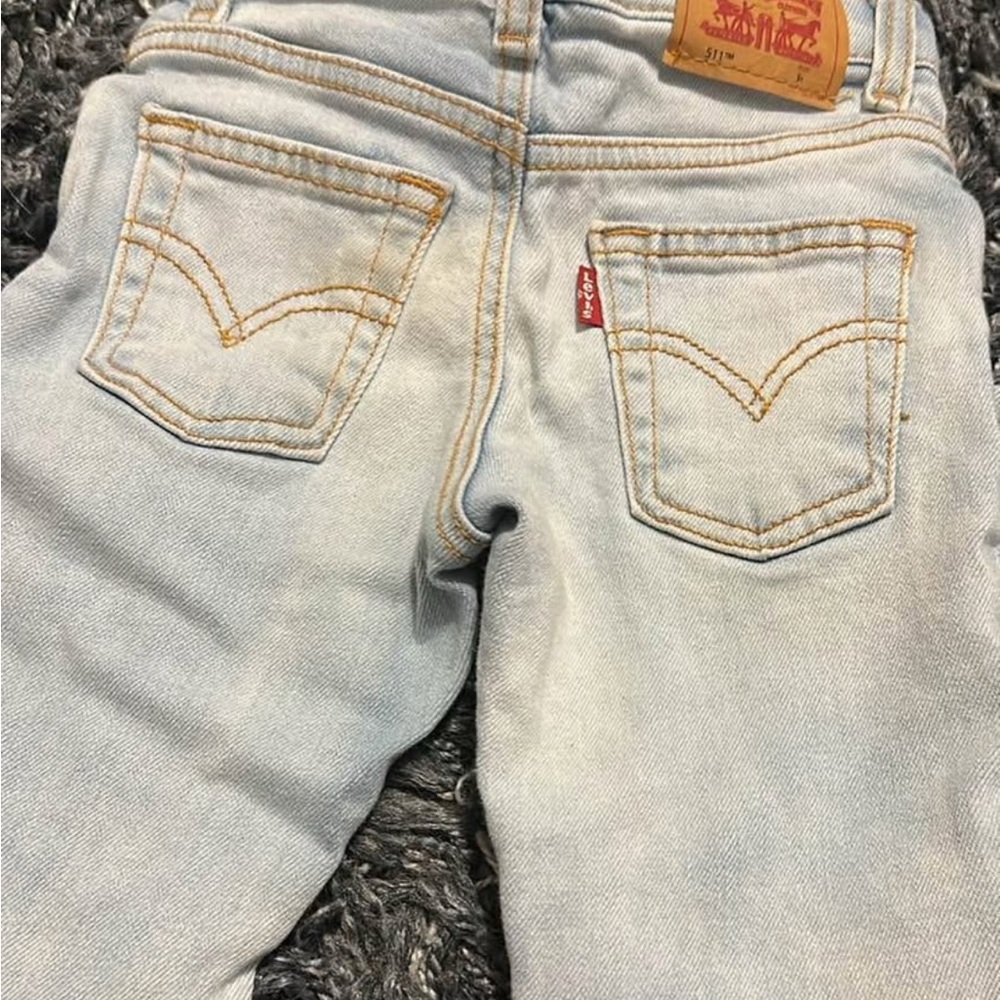 Levi's Light Blue Denim Jeans-kids